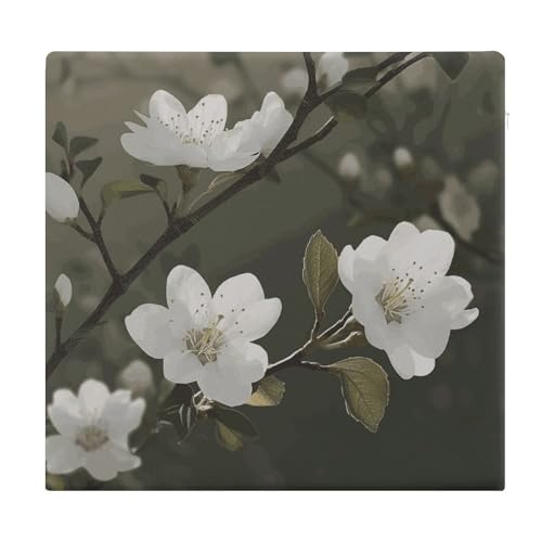 Coussin de sol de méditation en mousse à mémoire de forme à fleurs - 2