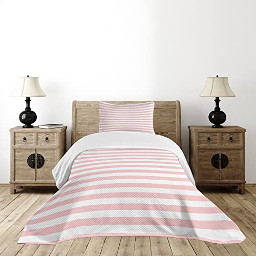 Colcha blush retro para dormitorios luminosos de diseño vintage pastel 3