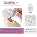 NestGuard Upgraded No Drill Adhesive Furniture Anchor, Adjustable Anti Tip Furniture Wall Straps for Baby Proofing & Pets, Secure to Playroom 2 Pack