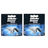  Gillette Sensor Excel Blades 10S