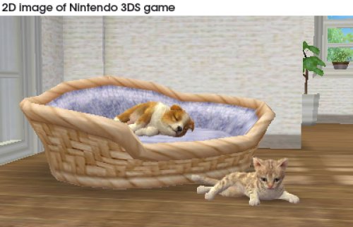 Nintendogs + cats Golden Retriever - Nintendo Selects - [3DS]