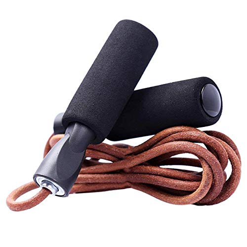 SPRINGOS Corda per saltare in acciaio, 300 cm, con...