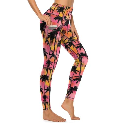 Legging d'entraînement de gym pour femme avec contrôle du ventre