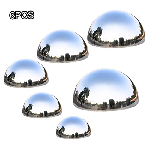 Globos decorativos reflectantes Pesoncarl en acero inoxidable efecto espejo 8
