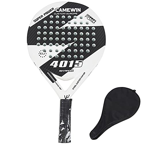 Zonster Raqueta Tennis Playa Fibra Carbono Hombre Mujer miniatura 6