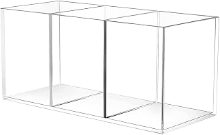 Acrylic Stifthalter Make up Pinsel Organizer Make Up Pinselhalter 3 Fächer stiftebecher durchsichtiger Stiftköcher pencil holder transparent Kinder Stifttopf Organizer Büroartikel