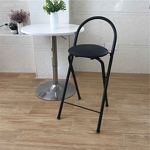 Taburetes Altos con Respaldo Plegable Marca ZYBB