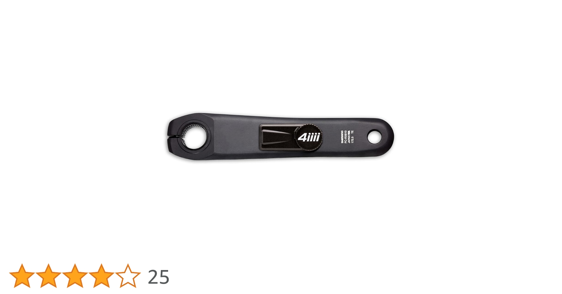 Amazon | 4iiii Precision 3+ Powermeter Ride Ready - 左側