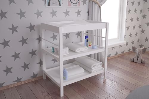 Polini Kids Vestidor cambiador blanco para bebé 3049-04