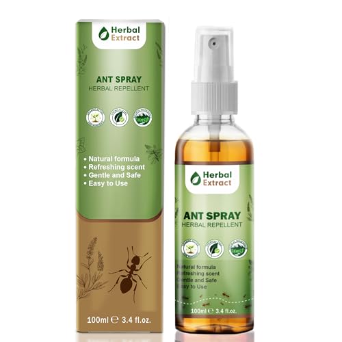 Image of Ant Repellent Spray for Home & Office | 100ml | Natural, Irritant-Free, Chemical-Free | Long Lasting & Effective Protection | Baby, Plant & Pet Safe