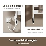 Zoom IMG-1 emke scaldasalviette elettrico girevole a Zoom IMG-1 emke scaldasalviette elettrico girevole a