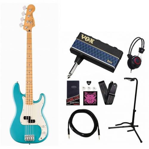 Fender/Player II Precision Bass Maple FB Aquatone Blue VOX�w�b�h�z���A���v3�t���G���L�x�[�X���S�҃Z�b�gR