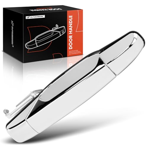 Image of A-Premium - Rear Right Passenger Exterior Door Handle - Compatible with Chevy, GMC & Cadillac Models - 2007-2014 - Silverado, Sierra, Tahoe, Suburban, Avalanche, Yukon - Replace# 15915660, 22738726