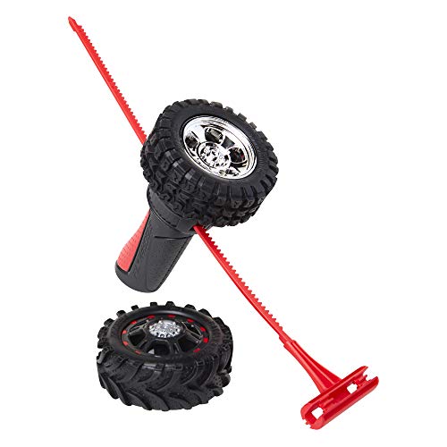 Fly Wheels Launcher + 2 Off-Road Wheels - Rip it up to 200 Scale MPH, Fast Speed, Amazing Stunts & Jumps up to 30 feet! All Terrain Action: Dirt, Mud, Water, Snow- One of The Hottest Wheels Around! - Thumbnail 2