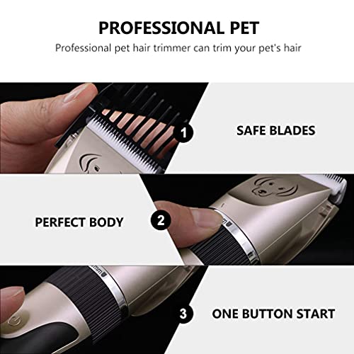 POPETPOP Dog Grooming Clipper Ricaricabile Pet