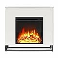 Ameriwood Home Ratcliff Electric Fireplace Mantel, White