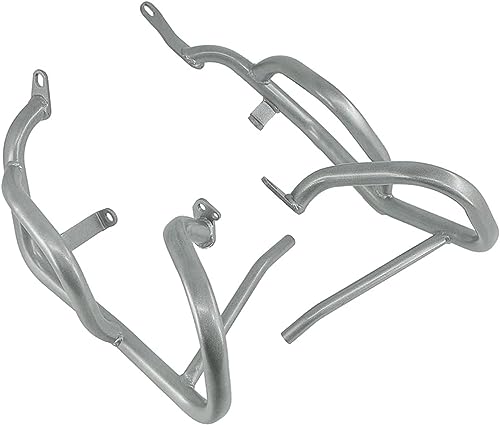 Protection carénage BMW F850GS finitions haut de gamme en acier argent