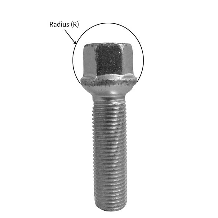 Tornillos de rueda M14 x 1,5 con acabado anticorrosión para llantas Mercedes 4