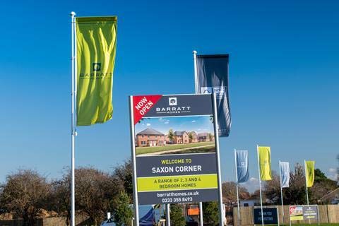 SCRIBO Woonbouw/Bouwplaats vervanging Vlaggen en voorspelling vlaggen (1, 0.9 x 2m - Fore Court Flags)