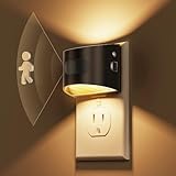 L LOHAS LED Motion Sensor Night Light, Night Lights Plug into Wall with with Motion Sensor & Dusk to Dawn Sensor, Motion Activated LED Night Light, 3000K Soft White, 4 Pack