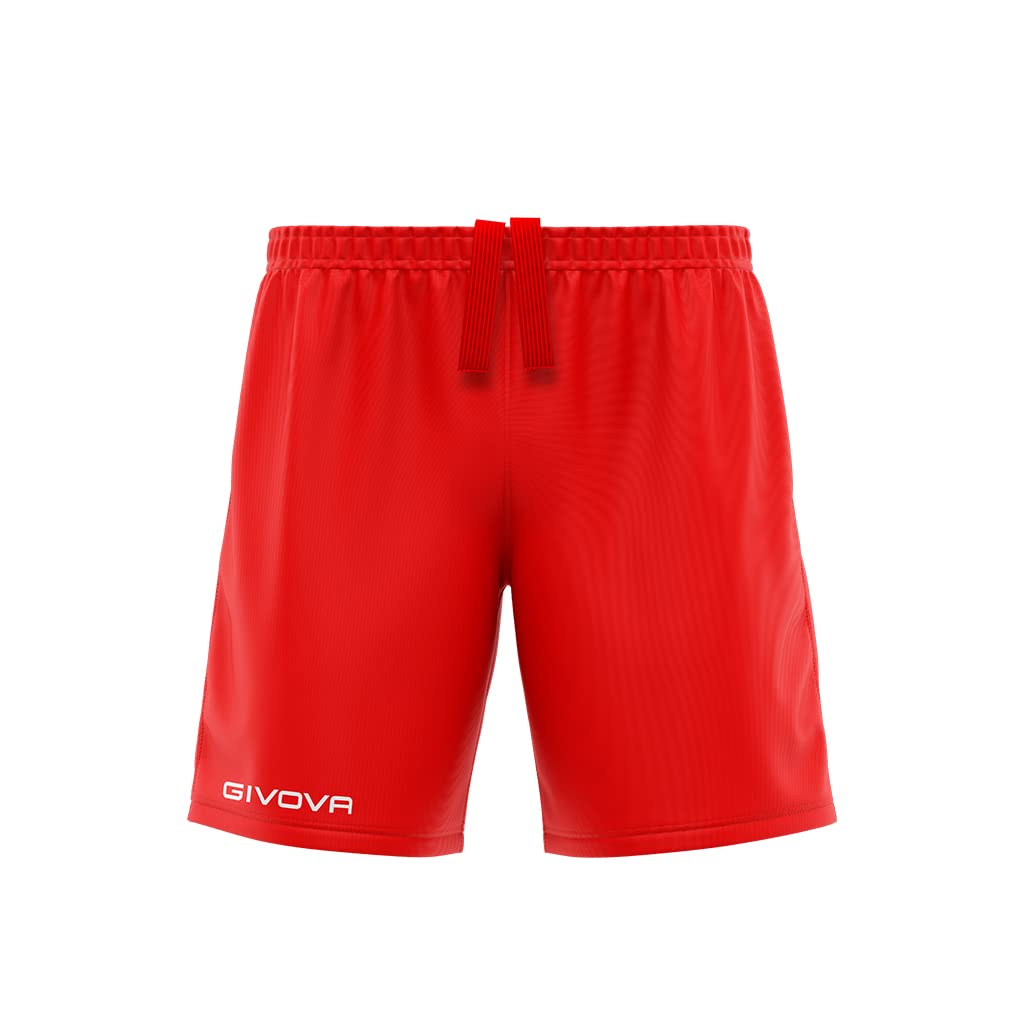 GIVOVA Herren Kurze Hose Short Capo, rot, L, P018