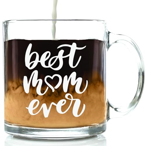 Wittsy Best Mom Ever Glass Mug