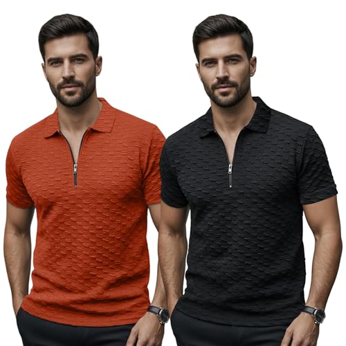 Image of Preneum Men's Poly Cotton Rich Solid Polo Tshirt | Collar Tshirts | Half Sleeves | Plain-Regular Fit (Available in Plus Sizes)