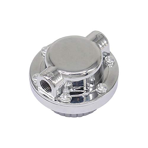 Honeytecs Universal ajustável do regulador de pressão do combustível do Gunmetal para o motor do car