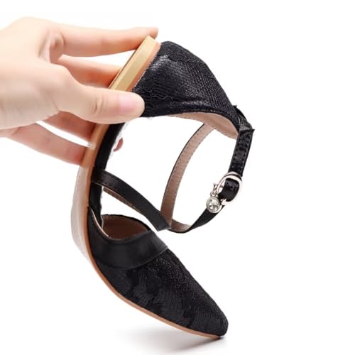 Wedding Flats,Black Flats for Women,Women's Flats Shoes, Mary Jane Shoes Women, Ballet Flats,Pointed Toe Flats Shoes Women Dressy Comfortable, Bridal Flats for Wedding4