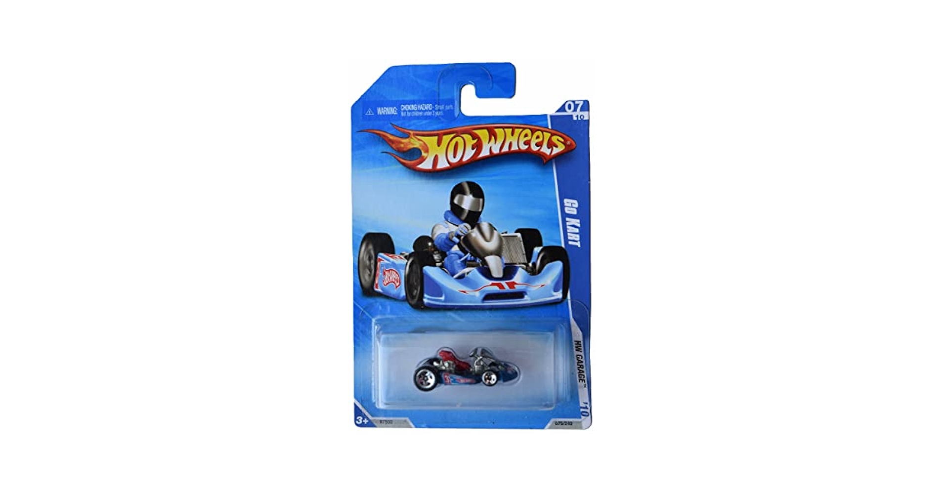 Amazon.com: Hot Wheels Go Kart, Garage '10 7/10 : Toys & Games