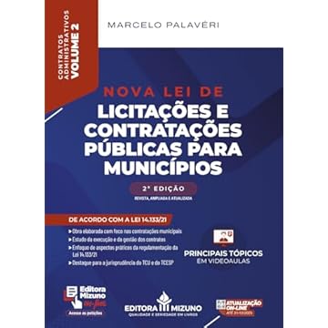 Capa do livro Nova Lei de Licitações e Contratações Públicas para Municípios - 2ª edição