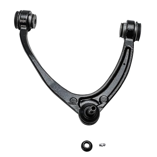 Image of Detroit Axle - 2 Front Right Upper Control Arms for 2007-2016 Chevrolet Silverado 1500 GMC Sierra 1500, Yukon XL 1500 Tahoe Cadillac Escalade EXT ESV Upper Control Arms w /Ball Joints Replacement