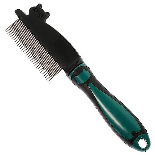 Toddmomy Convenient Dog Comb Wear-resistant Pet Brush Portable Hair Comb Supply for Pet Grooming