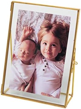 4x6 Vintage Style Antique Gold Standing Picture Frames Gold Photo...