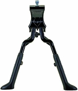 Messingschlager Unisex's Double Leg Side Stand-Black, Adjustable from 24-28 Inch
