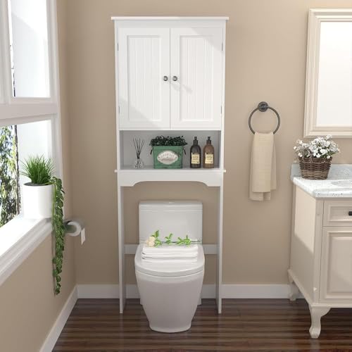 Rangement maximal avec l'armoire de rangement pour toilettes multi-niveaux - 2