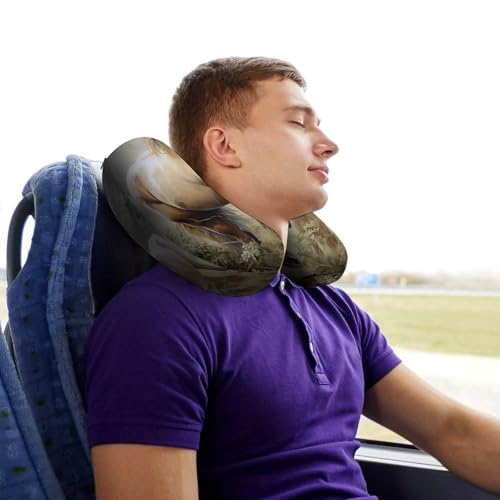 Almohada cervical de espuma viscoelástica tamaño único miniatura 7