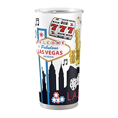 Logo Brands Las Vegas 20oz Native Powder Coat Tumbler Cover