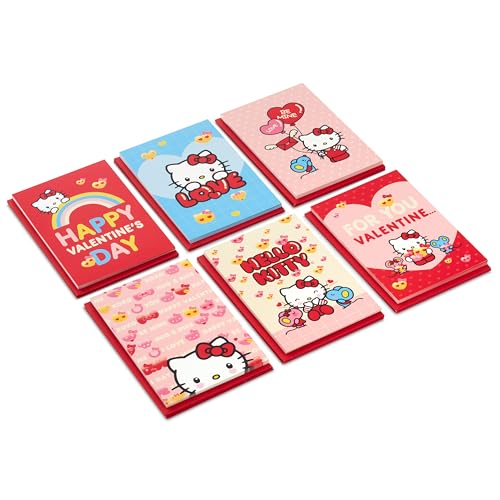 Cartes Saint-Valentin Hello Kitty Hallmark pour les échanges de mots doux à l'école - 3