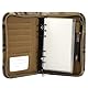 Militärischer Ringordner, Armeeordner Portfolioordner mit Reißverschluss A6 6-Ring-Ordner Camouflage-Notizbuch Portfolio-Organizer-Ordner Armee-Notizbuchhülle für Männer Frauen Dokumente
