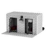 WMBickser City Police Double Cell Crime Lab Toy Building Block(111PCS).The Toy for Kids Ages 8 Plus.