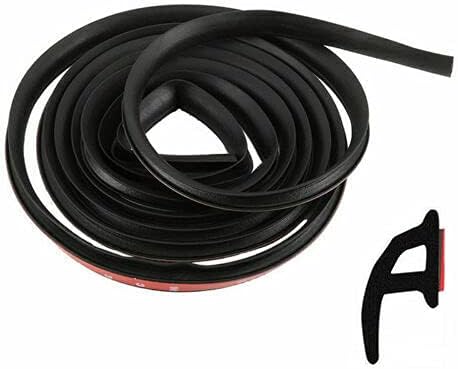 P Shape Rubber Weather Seal Hollow Universal Car Door Strip Weatherstrip 8M 26FT