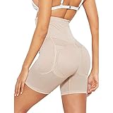 TOPMELON Women's Shapewear Butt Lifter Padded Panty Body Shaper (Nude, XXXXL)