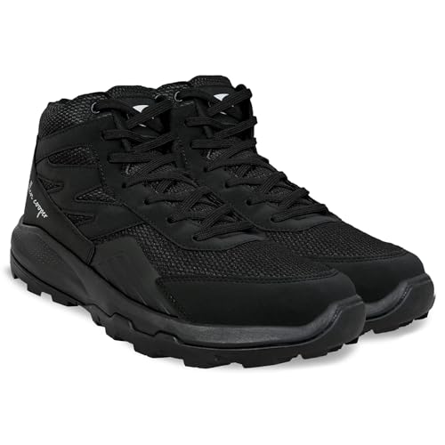 Image of Allen Cooper Men's Sports Trekking & Hiking,Biking,Walking Shoes with Rubber Outsole & Memory Foam Insole Lace-Up Shoes for Men's(ACSS-252|Black|Beige|LightGrey Size-6,7,8,9,10)