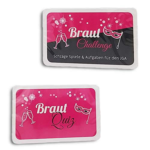 Partybob JGA Spiele Set Frauen - Braut Aufgaben und Quiz Cover