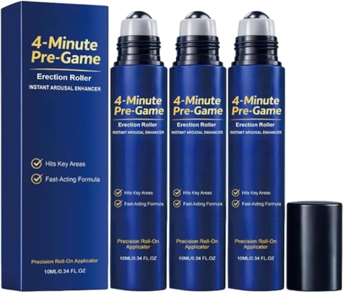 Rouleau d'érection pré-séance, Rouleau d'érection vitalité pour hommes, Rouleau d'érection pré-séance 4 minutes, Formule à action rapide pour une...