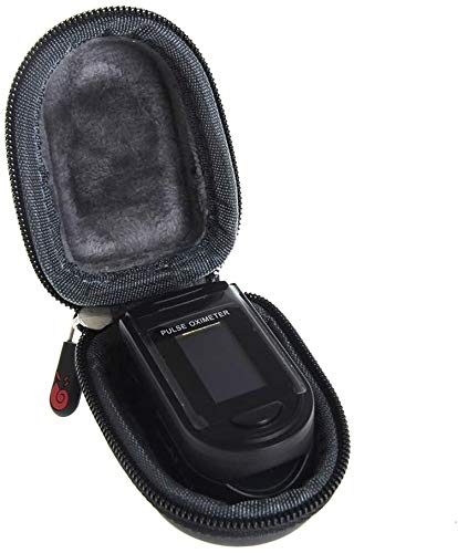 Hermitshell Hard Travel Case for Acc U Rate/Zacurate/Innovo Deluxe/Santamedical/Deluxe Monitor (Only Case) (Black)