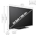 Toshiba Fernseher 43 Zoll Smart TV VIDAA 4K UHD Fernseher Dolby Vision HDR Smart TV mit Triple-Tuner und Bluetooth, LED TV 50UV3463DA