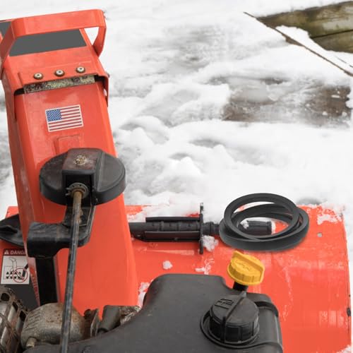 SHINEOFI Ersatzantriebsriemen Für Schneefräsen 13.39in Langlebiger Keilriemen Für Schneeräumgeräte Zubehör Effiziente Kraftübertragung Für Wintergeräte