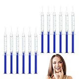 12PCS 35% Teeth Whitening Gel Refills for Sensitive Teeth,3ML Teeth Whitening Gel for Trays,Works with Teeth Whitening LED Light and Tray